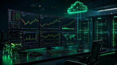 استضافة VPS لمنصة MT5 مع خادم سحابي وشاشات متابعة التداول